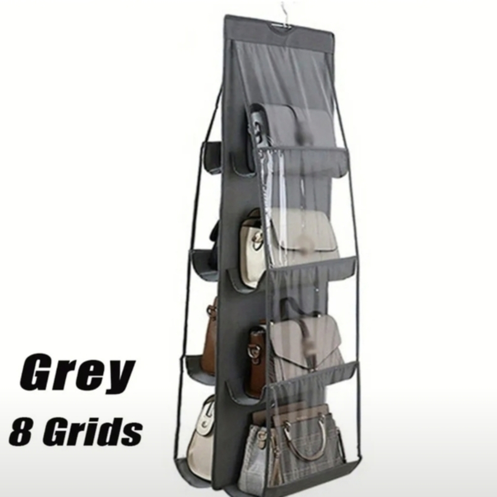 Bag Organizer 8 Grids Grey. New
